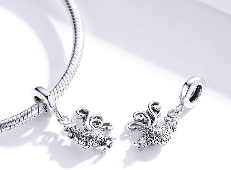 VOROCO Store Charm 925 Sterling Silver Bracelet Necklace Pendant Bead Charms Jewelry Gift for Women Mother Daughter Grandma Family Friends - Image 1